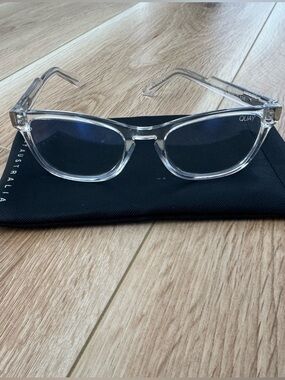 Quay Clear Frame Bluelight Glasses